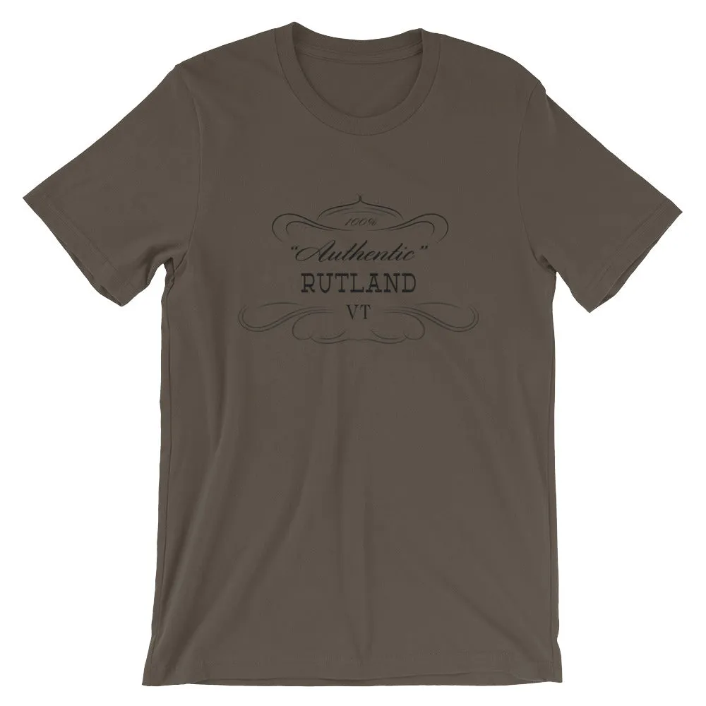 Vermont - Rutland VT - Short-Sleeve Unisex T-Shirt - Authentic