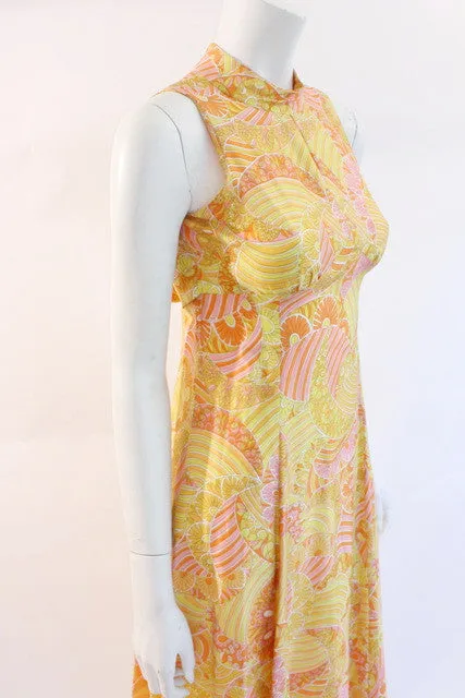 Vintage 70's Summer Maxi Dress