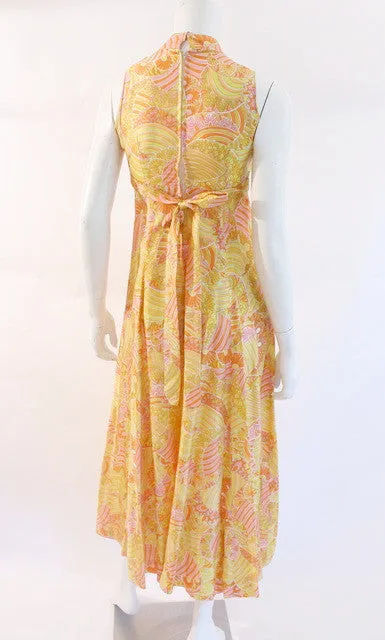 Vintage 70's Summer Maxi Dress