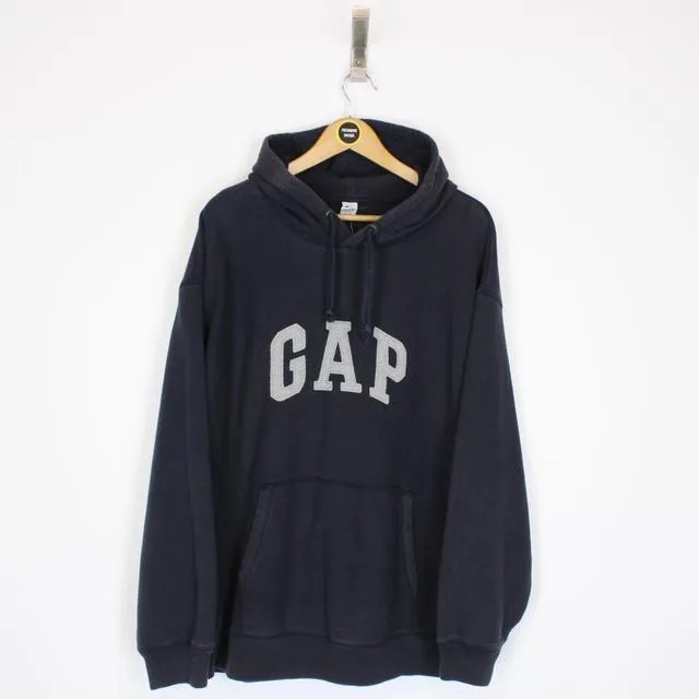 Vintage GAP Pullover Spellout Hoodie XL