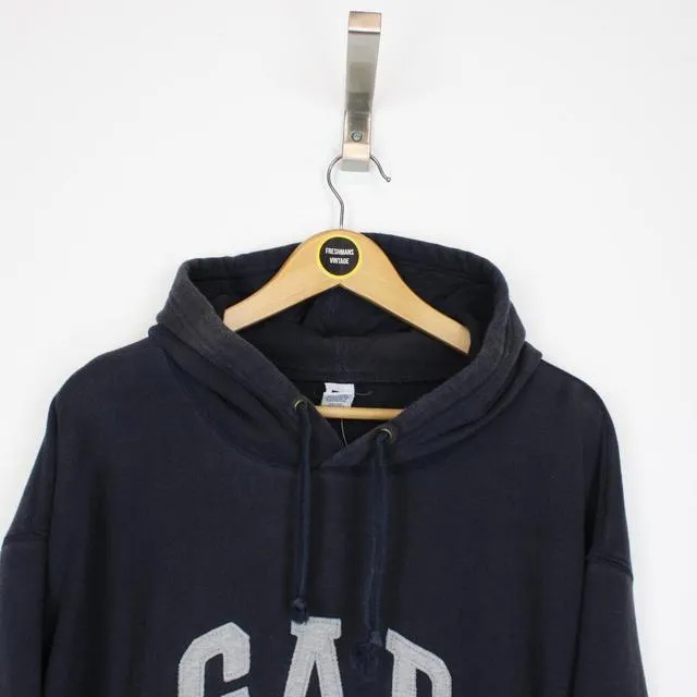 Vintage GAP Pullover Spellout Hoodie XL