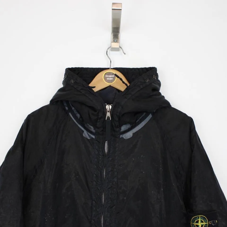 Vintage Stone Island AW 2001 Bi-Mesh Reflective Jacket XL