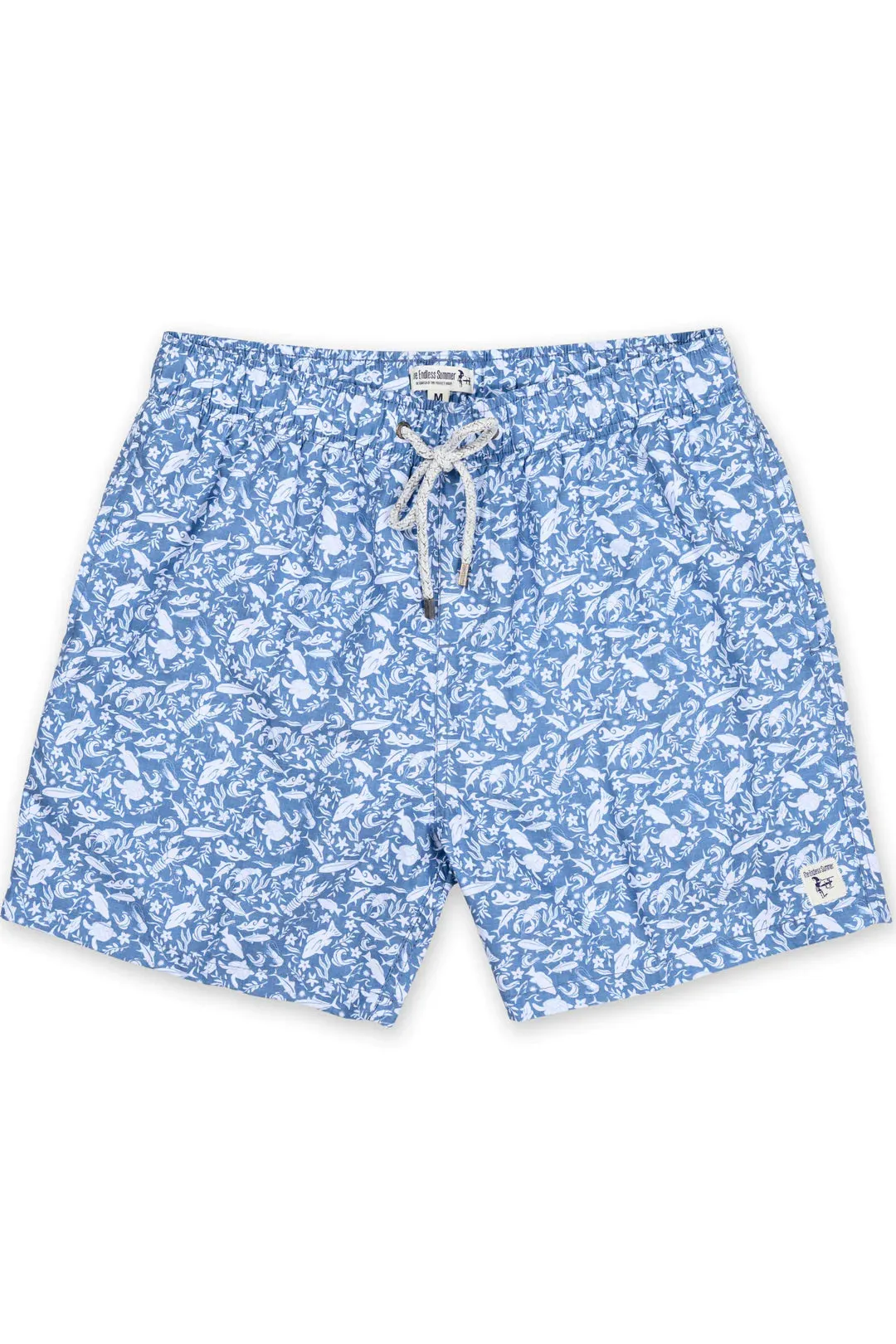 Vintage Summer Swim Shorts