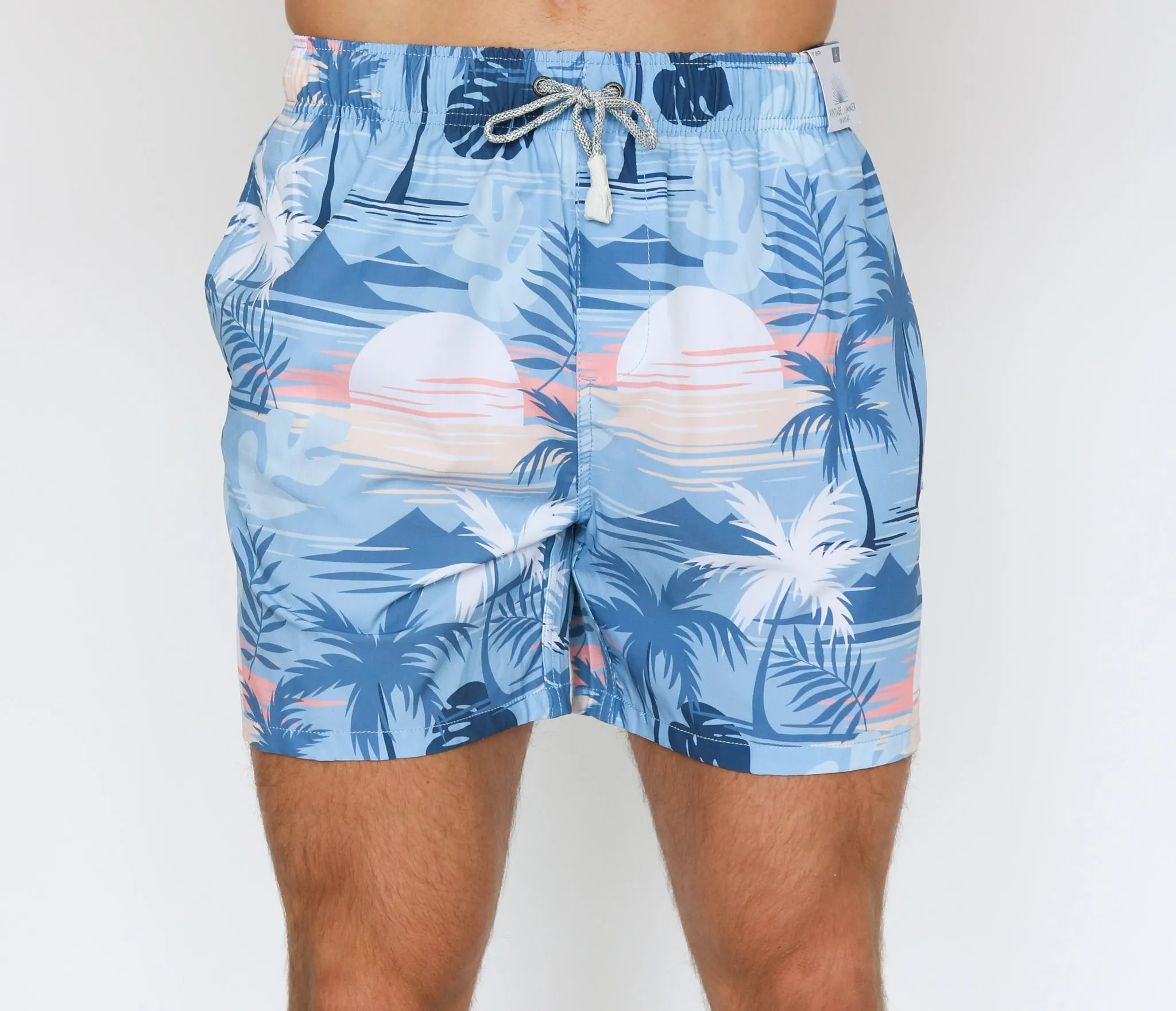 Vintage Summer Swim Shorts