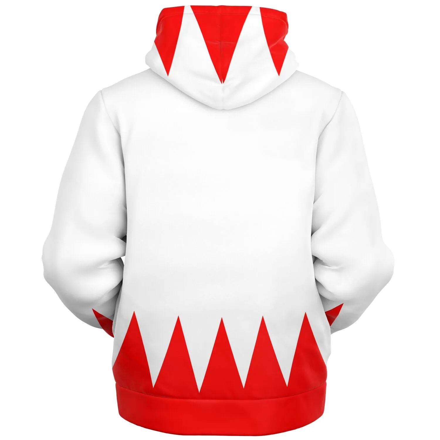 White Mage Microfleece Zip-up Hoodie