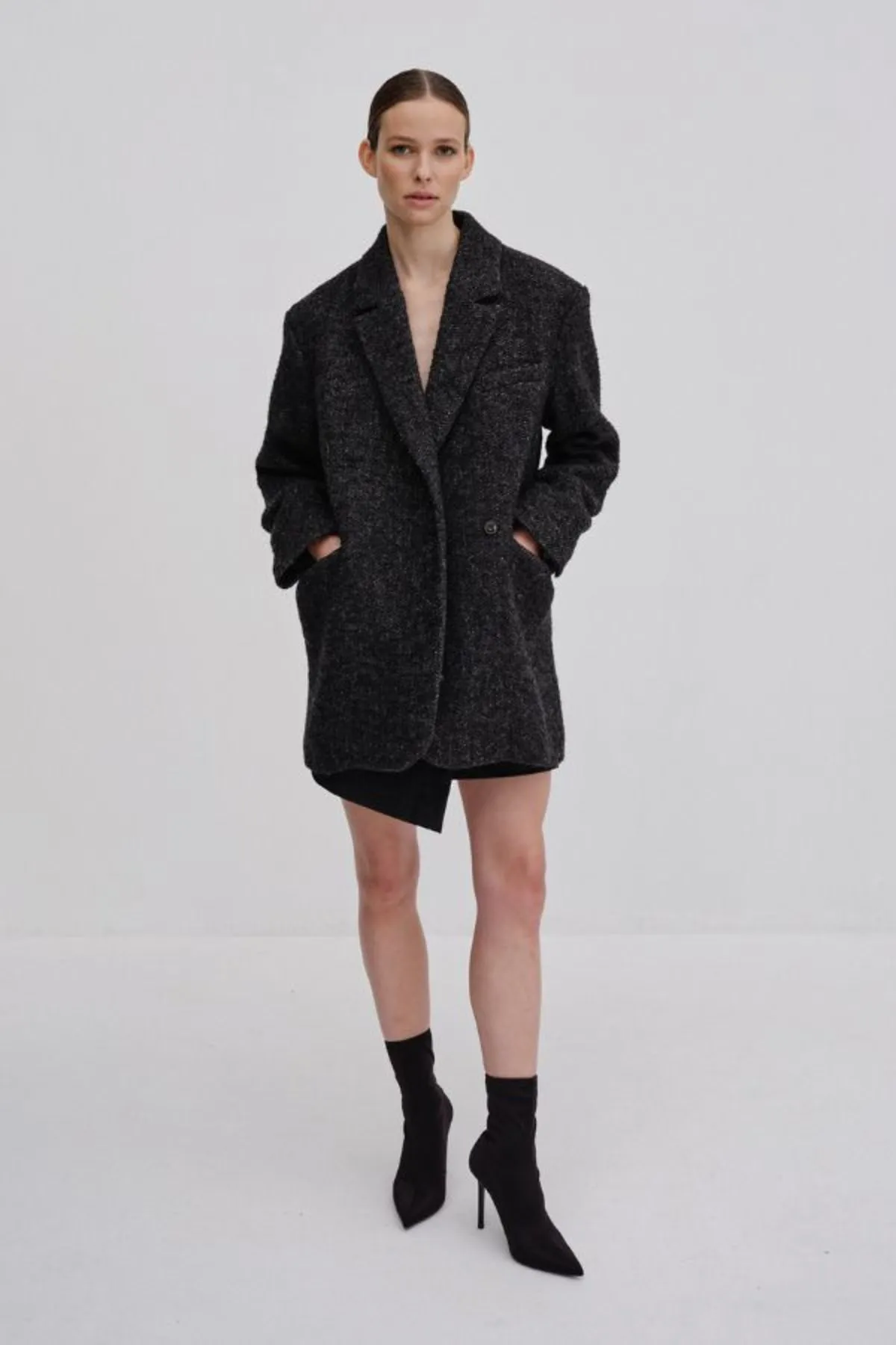 Wilma Coat - Dark Grey