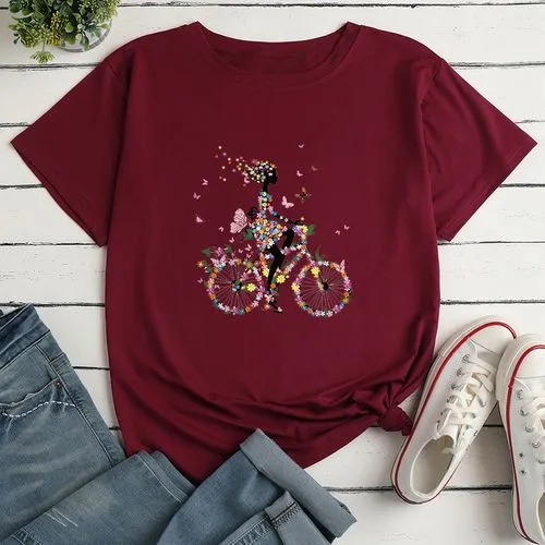 Women's T-shirts Cute