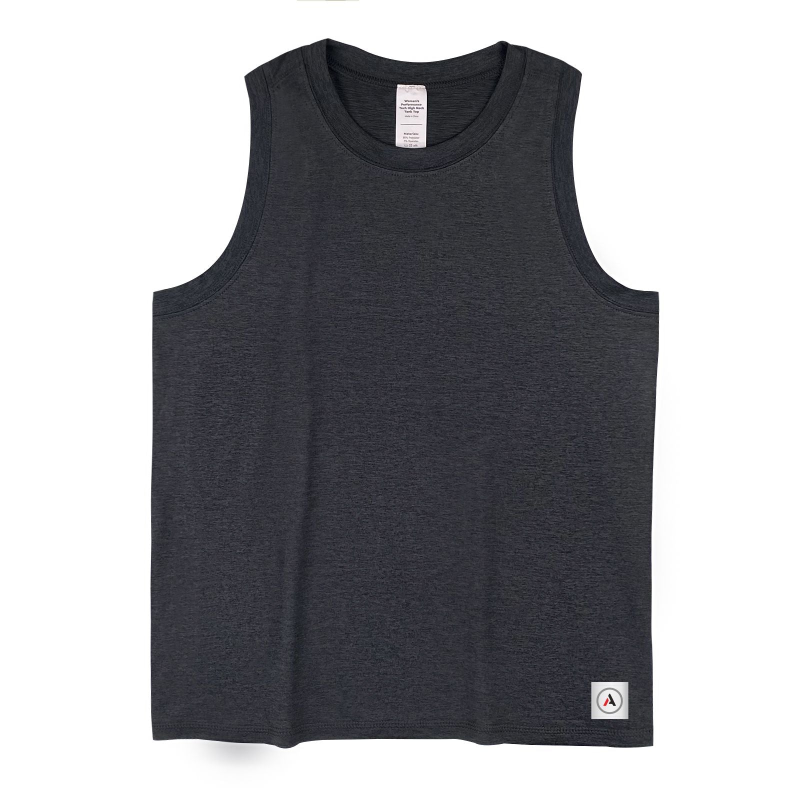 Women's High Neck Crop Tank