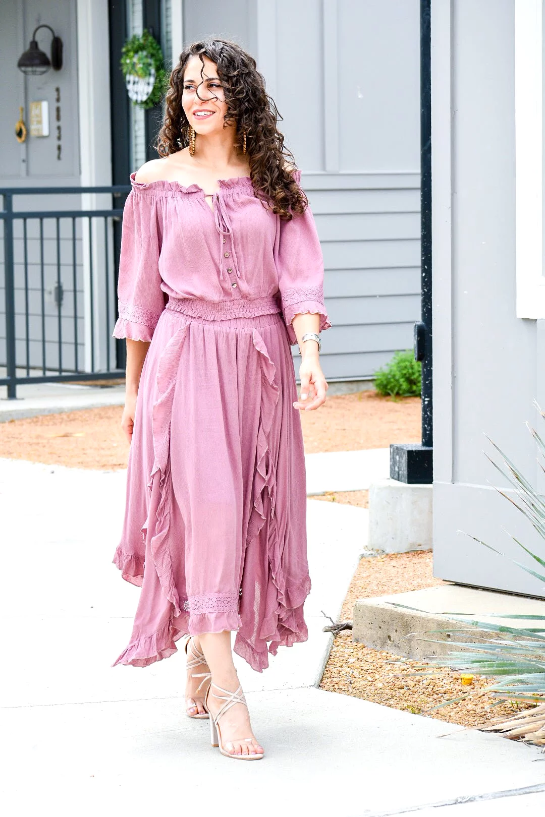 Your Love Mauve Maxi Skirt