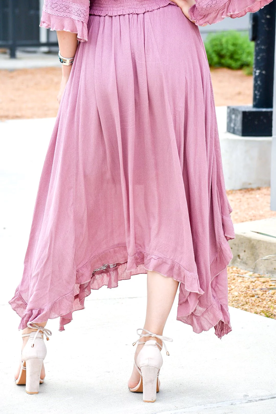 Your Love Mauve Maxi Skirt